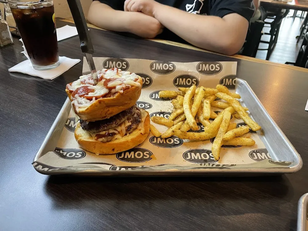 Burger of the Month Pizza Burger